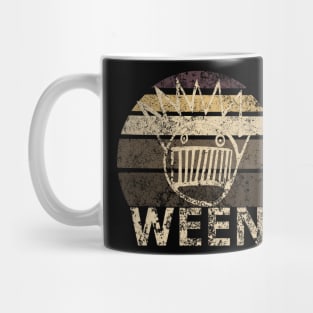 WEEN Vintage Retro Distressed Boognish Mug